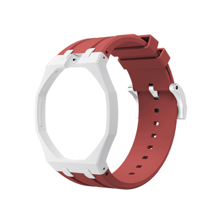 [Elara]Royal Oak Pop Exclusive Bioceramic Case & Silicone Strap Mix Color