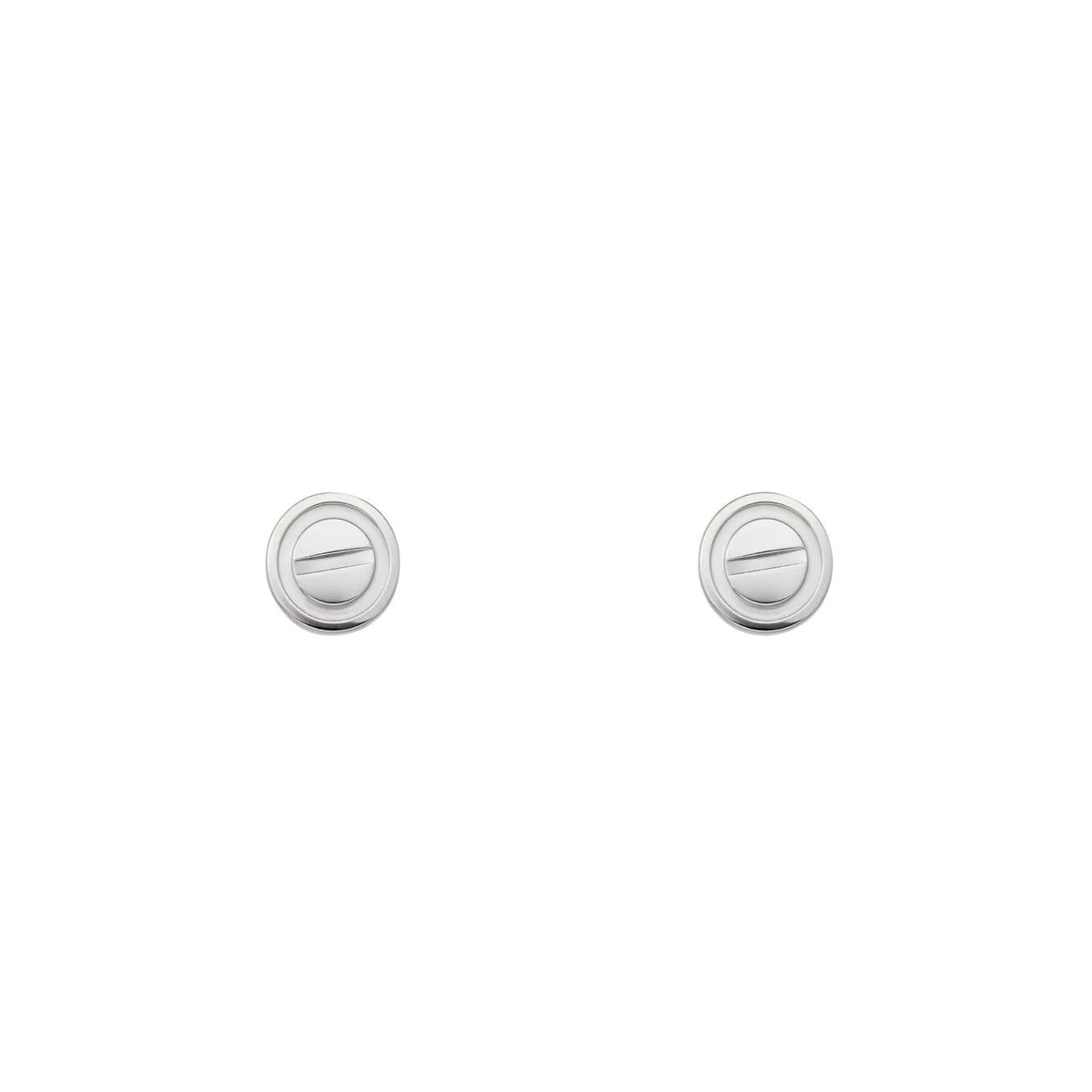 [Elara]LOVE 7.2MM HOOP EARRINGS