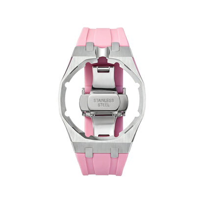 [Elara]Royal Oak Pop Exclusive Steel Case & Silicone Strap With Cradle