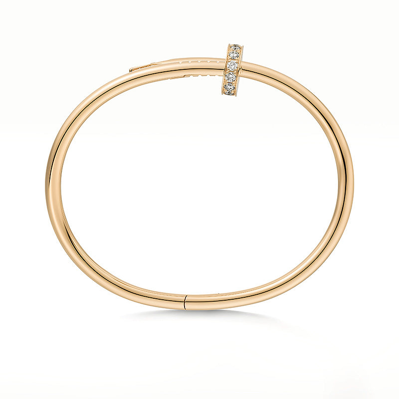 [Elara]JUSTE UN CLOU 3.5MM CLASSIC DIAMOND BANGLE