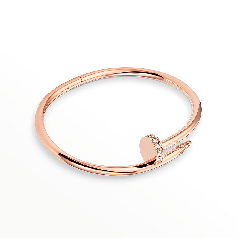 [Elara]JUSTE UN CLOU 3.5MM CLASSIC DIAMOND BANGLE