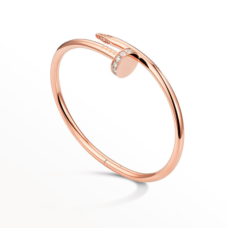 [Elara]JUSTE UN CLOU 3.5MM CLASSIC DIAMOND BANGLE