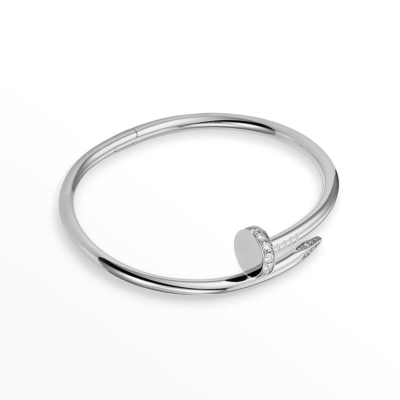 [Elara]JUSTE UN CLOU 3.5MM CLASSIC DIAMOND BANGLE