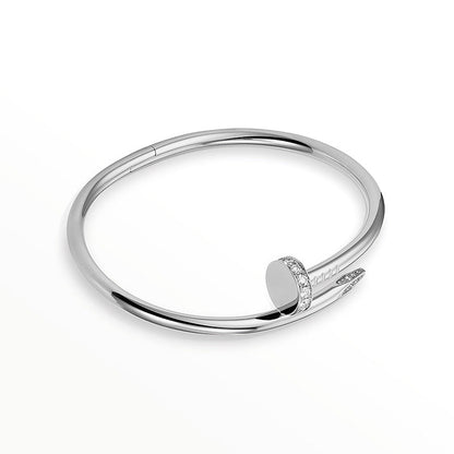 [Elara]JUSTE UN CLOU 3.5MM CLASSIC DIAMOND BANGLE