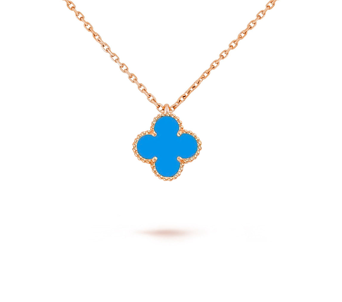 [Elara]9.5MM MINI CLOVER PENDANT NECKLACE COLLECTION