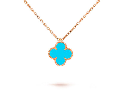 [Elara]9.5MM MINI CLOVER PENDANT NECKLACE COLLECTION