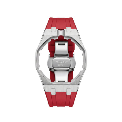 [Elara]Royal Oak Pop Exclusive Steel Case & Silicone Strap With Cradle