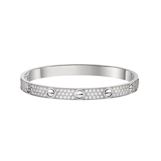[Elara]KLASSISCHER 6,1MM LIEBESARMREIF – VOLLSTÄNDIG PAVÉ