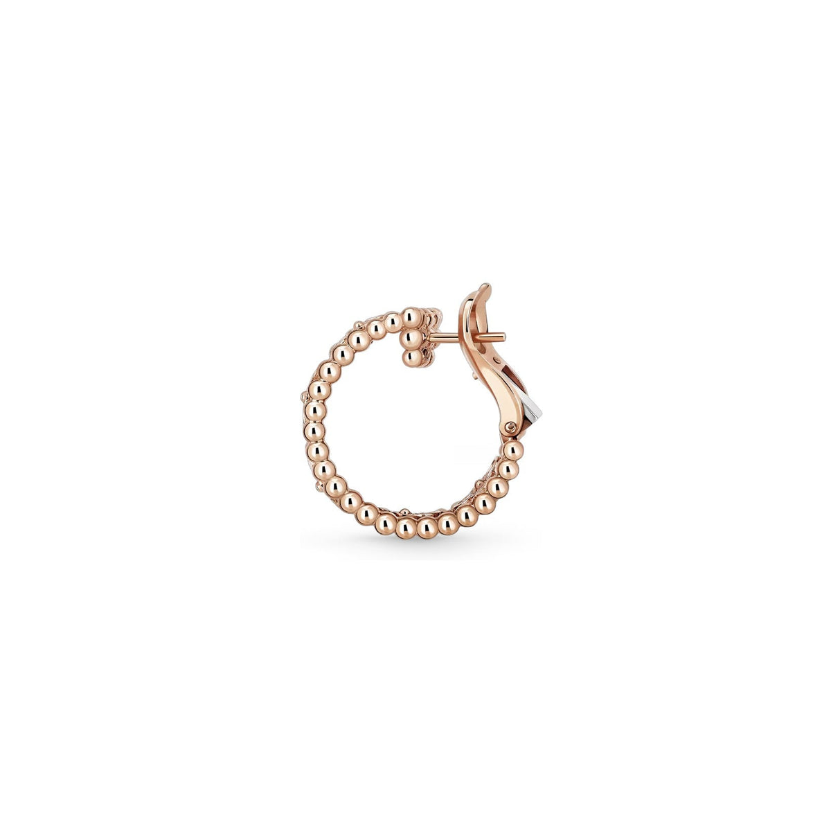 [Elara]KALEIDOSCOPE CLOVER HOOP EARRINGS