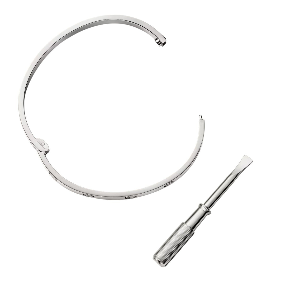 [Elara]CLASSIC 6.1MM LOVE シングルスクリュー ブレスレット