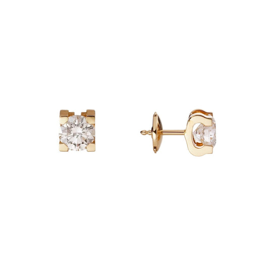 [Elara]C DE DIAMOND STUD EARRINGS