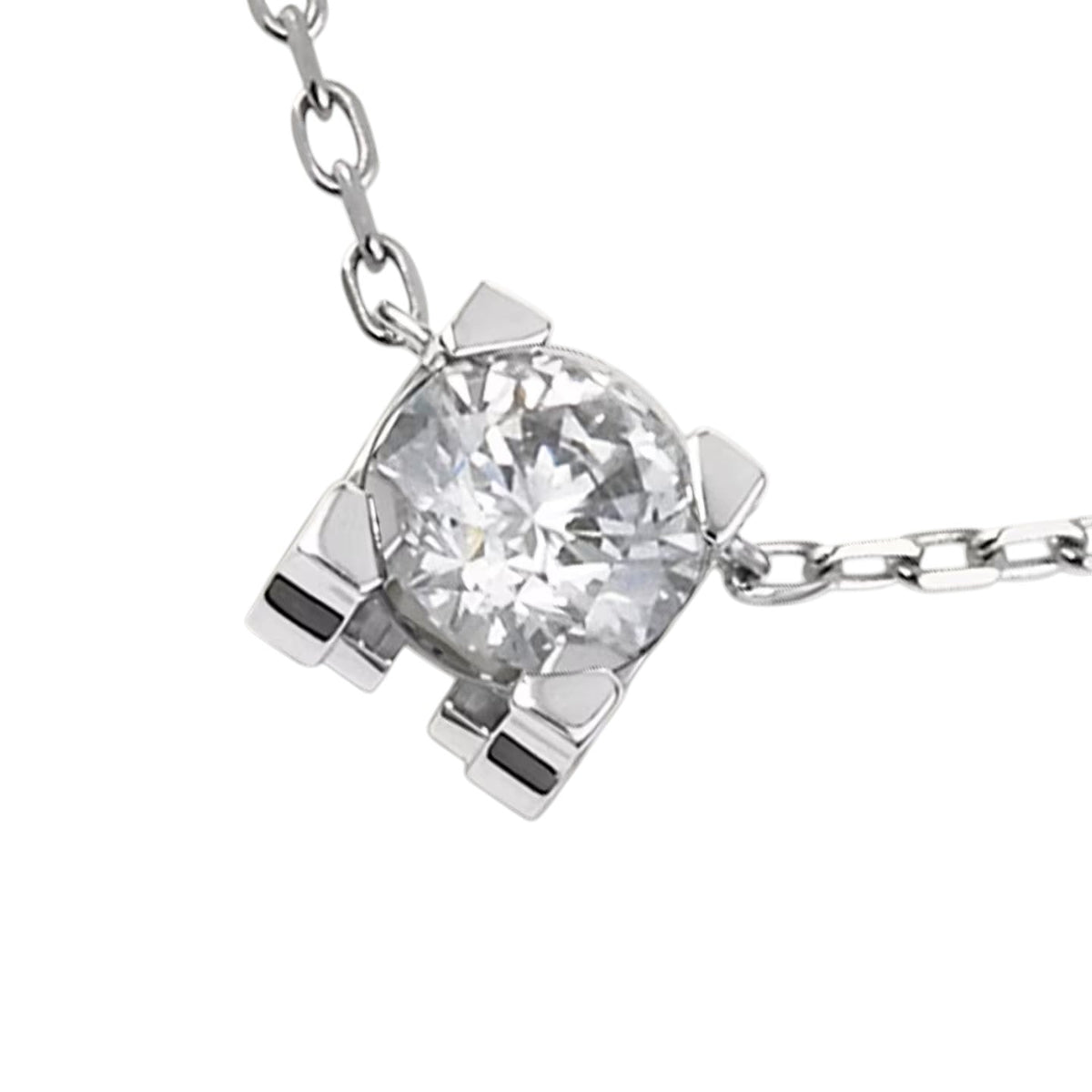 [Elara]C DE PENDANT DIAMOND NECKLACE