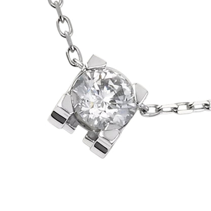 [Elara]C DE PENDANT DIAMOND NECKLACE