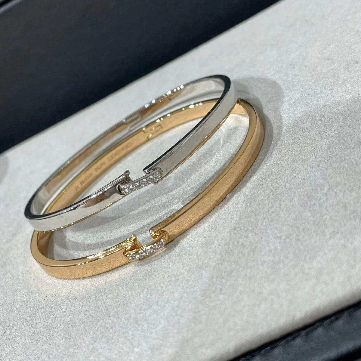 [Elara]LIENS EVIDENCE DIAMANT-ARMBAND