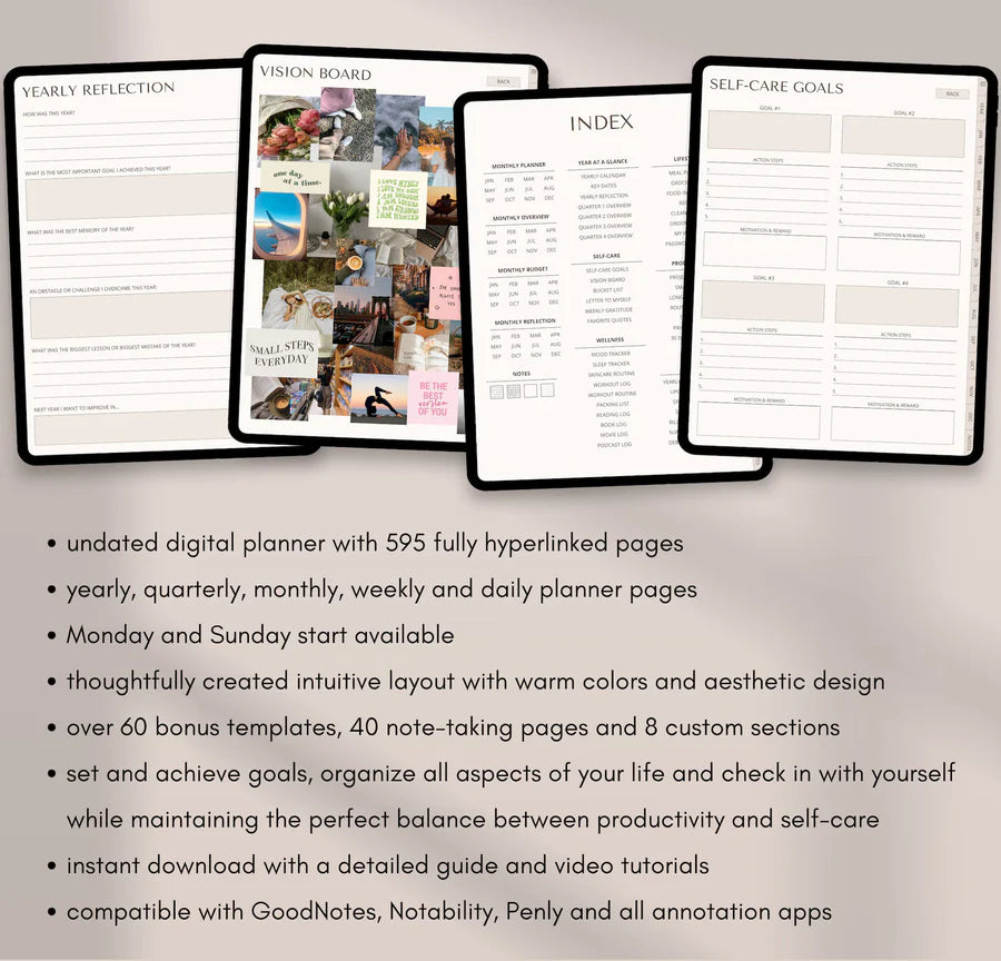 All-In-One Digital Planner For 2025