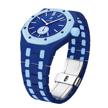 [Elara]Royal Oak Pop Exclusive Bioceramic Case & Bioceramic Strap Mix Color