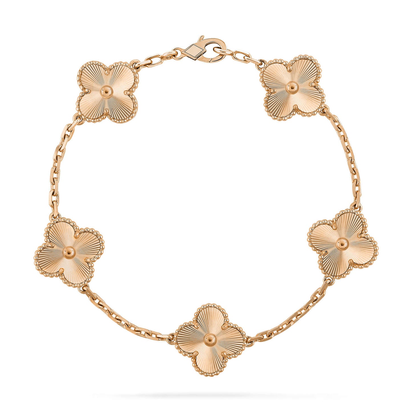 [Elara]GLÜCKSKLEE-ARMBAND MIT 5 MOTIVEN – LASER-KOLLEKTION