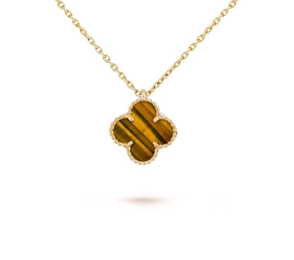 [Elara]9.5MM MINI CLOVER PENDANT NECKLACE COLLECTION