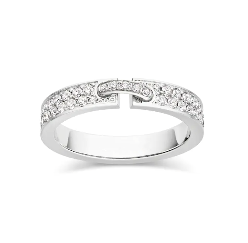 [Elara]ALLIANCE LIENS VIDENCE PAVED DIAMOND 4MM RING
