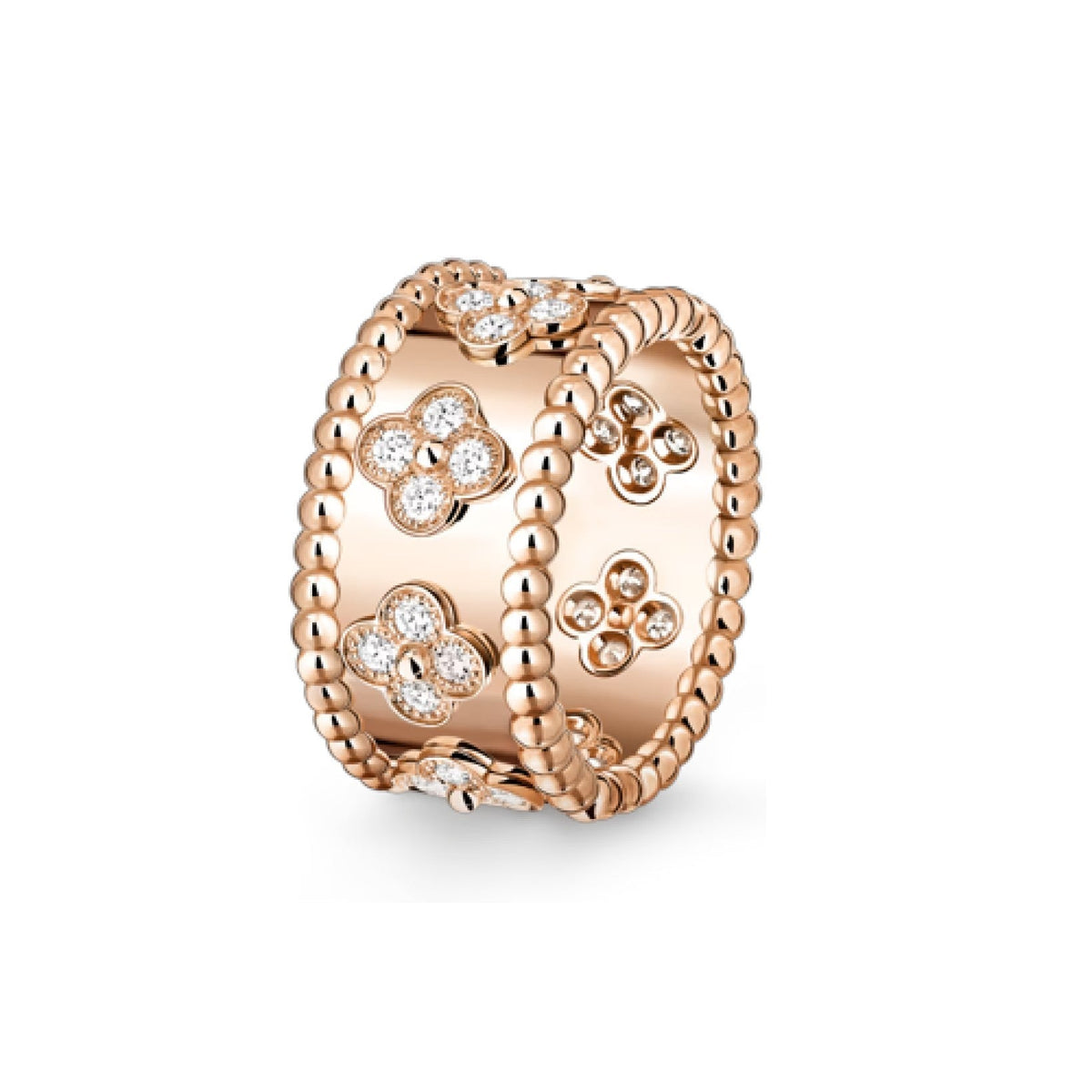 [Elara]KALEIDOSCOPE RADIANCE WIDE BAND RING