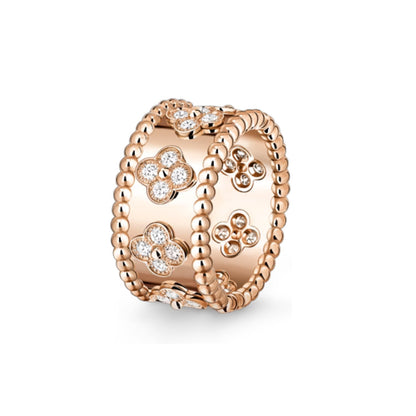 [Elara]KALEIDOSCOPE RADIANCE WIDE BAND RING
