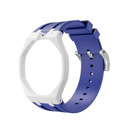 [Elara]Royal Oak Pop Exclusive Bioceramic Case & Silicone Strap Mix Color