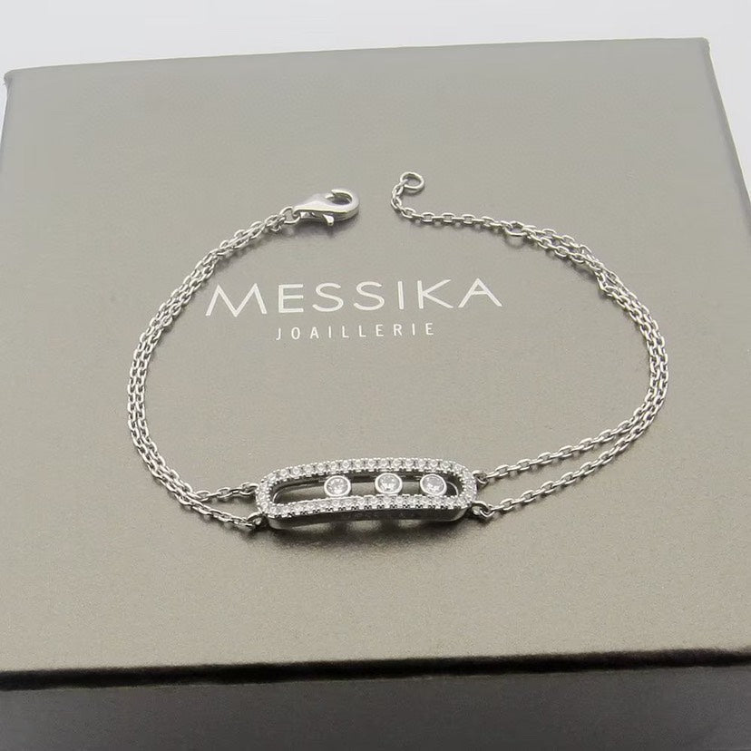 [Elara]MOVE CLASSIQUE PAVÉ DIAMOND BRACELET