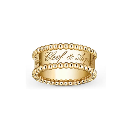 [Elara]SIGNATURE DUAL-BEADED BAND RING