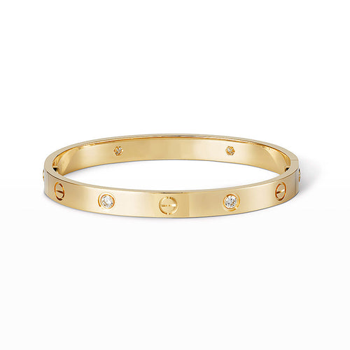 [Elara]CLASSIC 6.1MM LOVE BANGLE - 4ダイヤモンド