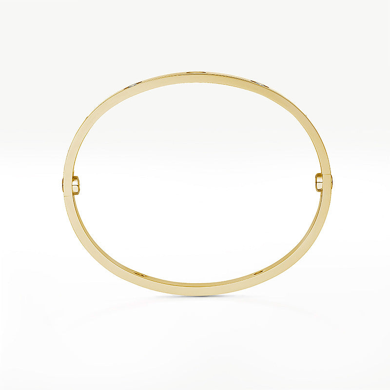 [Elara]CLASSIC 6.1MM LOVE BANGLE - 4ダイヤモンド