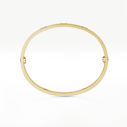 [Elara]CLASSIC 6.1MM LOVE BANGLE - 4ダイヤモンド