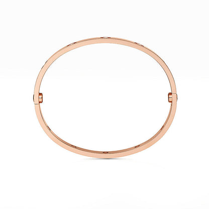 [Elara]CLASSIC 6.1MM LOVE BANGLE - 10-DIAMOND