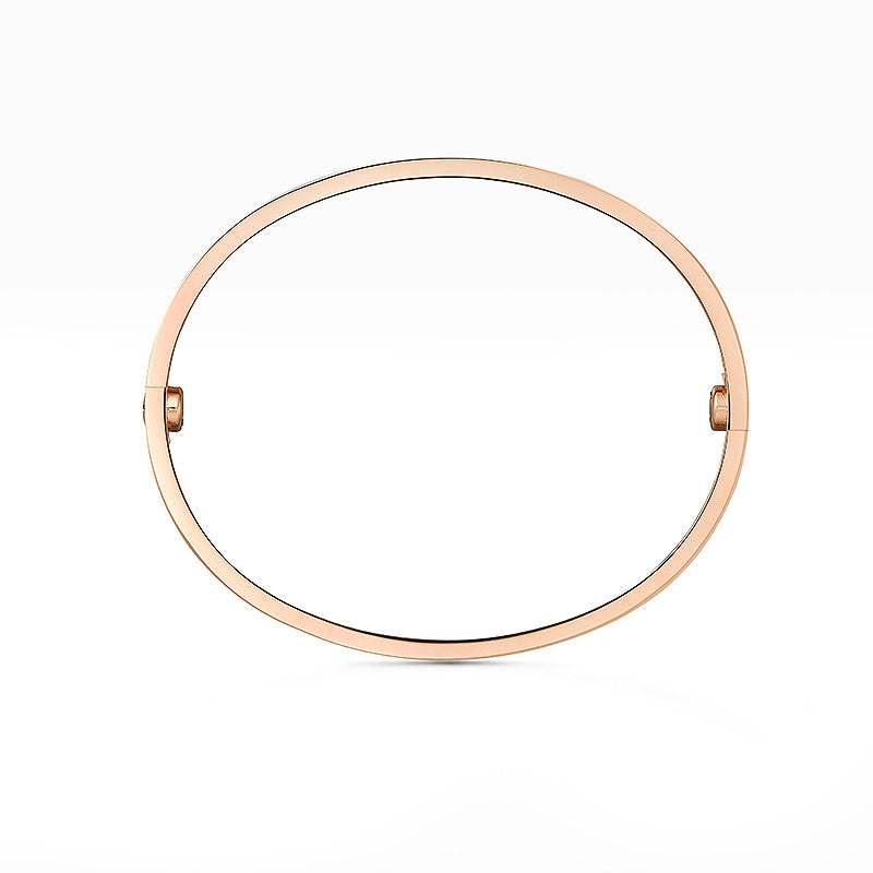 [Elara]CLASSIC 6.1MM LOVE BANGLE - 4ダイヤモンド