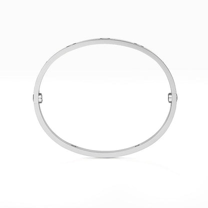 [Elara]CLASSIC 6.1MM LOVE BANGLE - 4ダイヤモンド