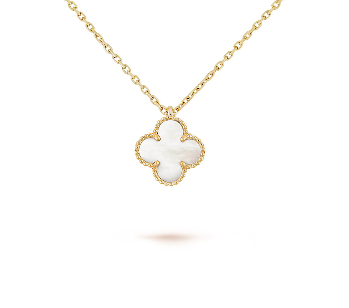 [Elara]9.5MM MINI CLOVER PENDANT NECKLACE COLLECTION