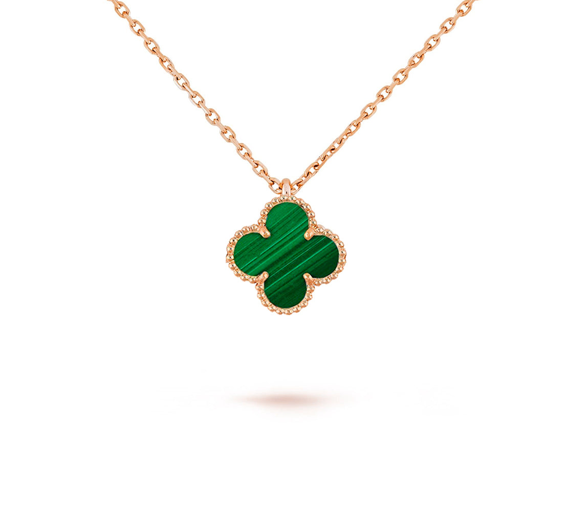 [Elara]9.5MM MINI CLOVER PENDANT NECKLACE COLLECTION
