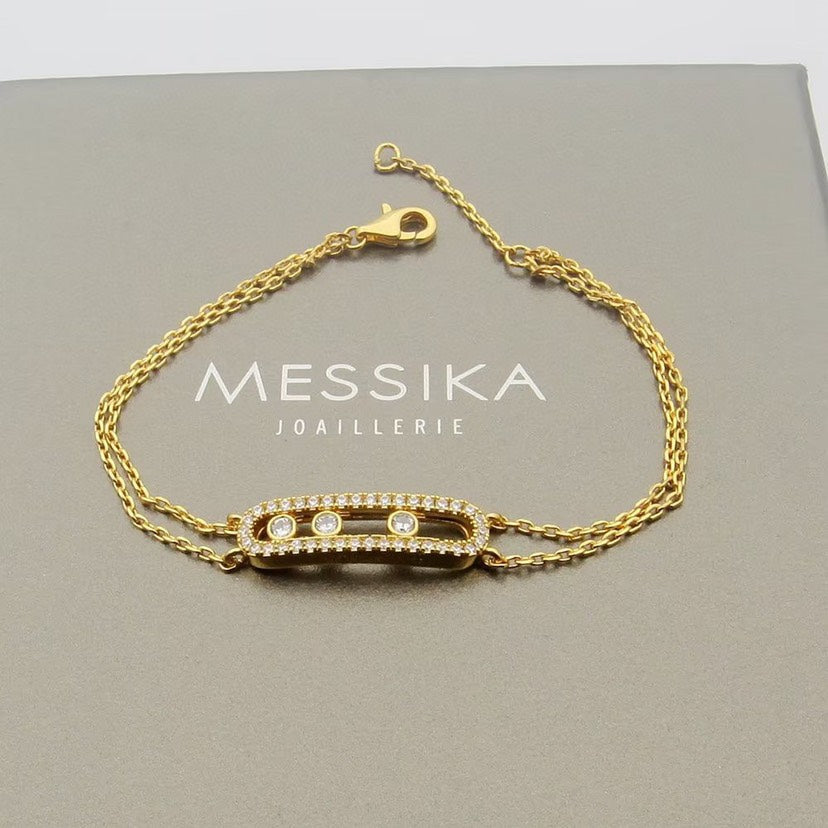[Elara]MOVE CLASSIQUE PAVÉ DIAMOND BRACELET