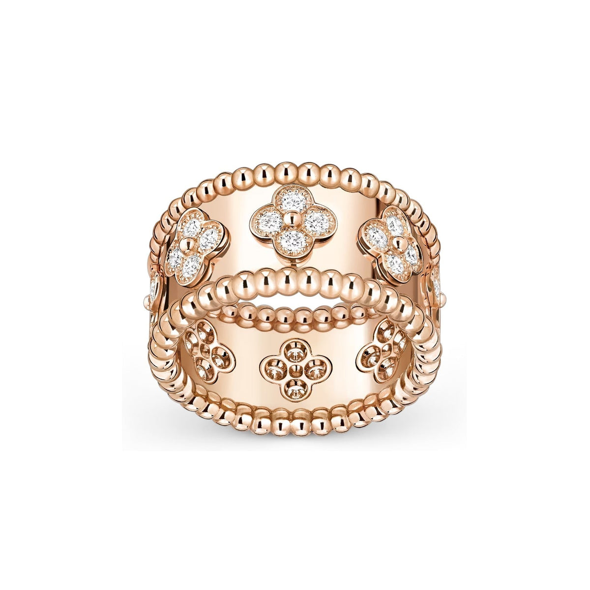 [Elara]KALEIDOSCOPE RADIANCE WIDE BAND RING