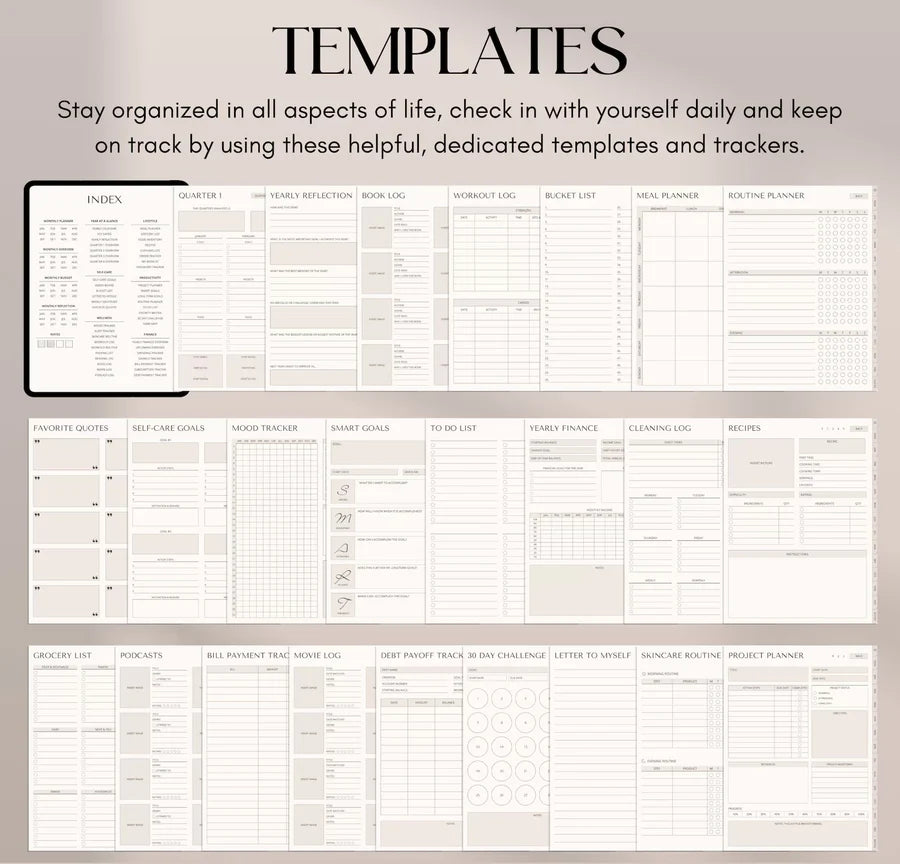 All-In-One Digital Planner For 2025