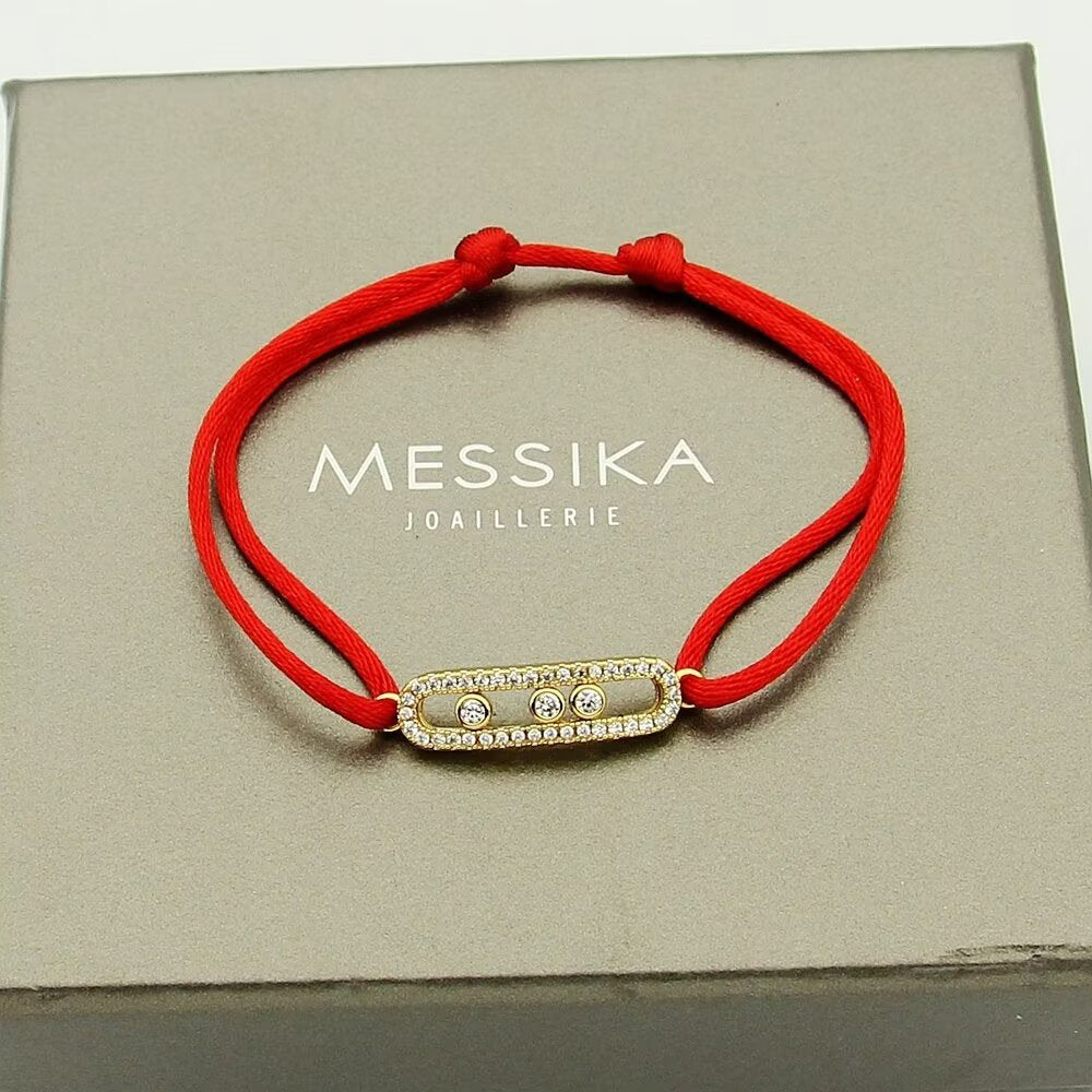 [Elara]CARE(S) PAVÉ CORD BRACELET