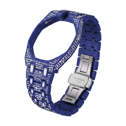 [Elara]Royal Oak Pop Exclusive Bioceramic Case & Bioceramic Strap Full Diamond
