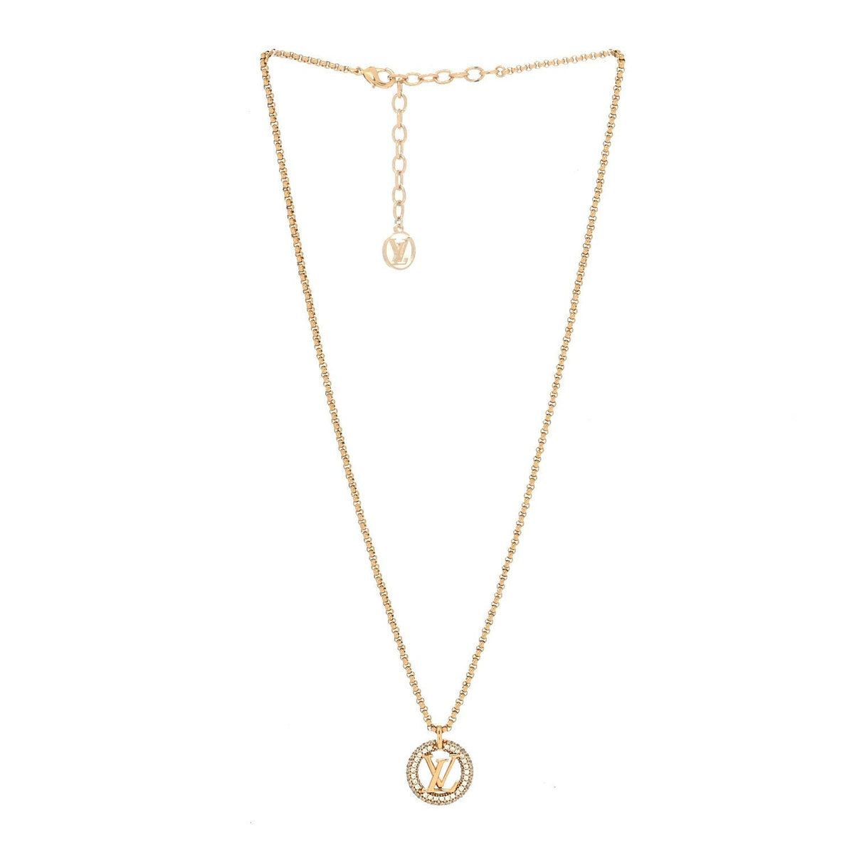 [Elara]BY NIGHT DIAMOND PAVED NECKLACE