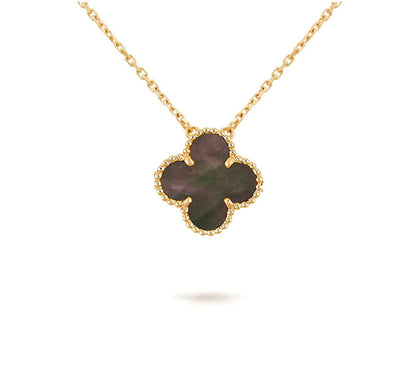 [Elara]15MM CLOVER FLOWER PENDANT NECKLACE COLLECTION