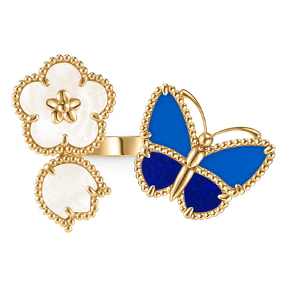 [Elara]SPRING BUTTERFLY OPEN RING