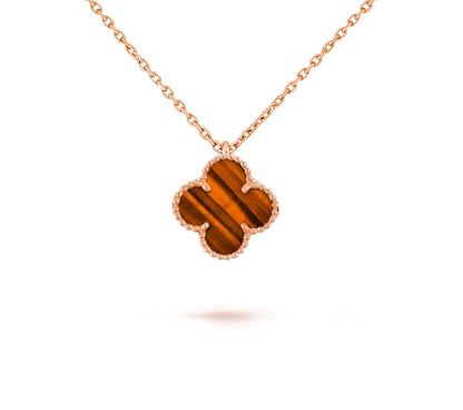 [Elara]9.5MM MINI CLOVER PENDANT NECKLACE COLLECTION