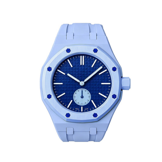 [Elara]OAK POP EXCLUSIVE LIGHT BLUE SILICONE STRAP
