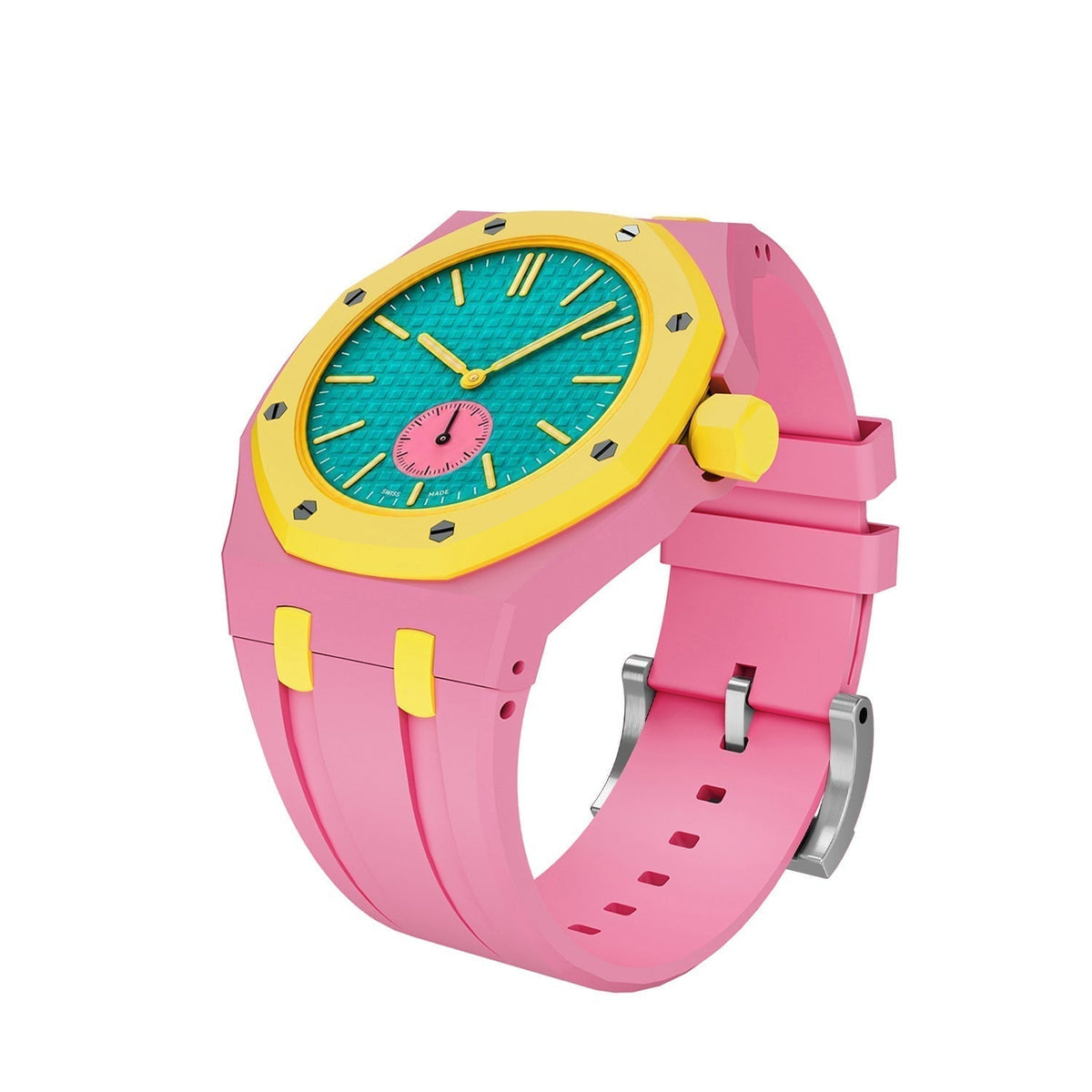 [Elara]ROYAL OAK POP EXCLUSIVE BIOCERAMIC CASE & SILICONE STRAP