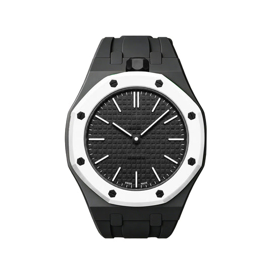 [Elara]OAK POP EXCLUSIVE BLACK SILICONE STRAP