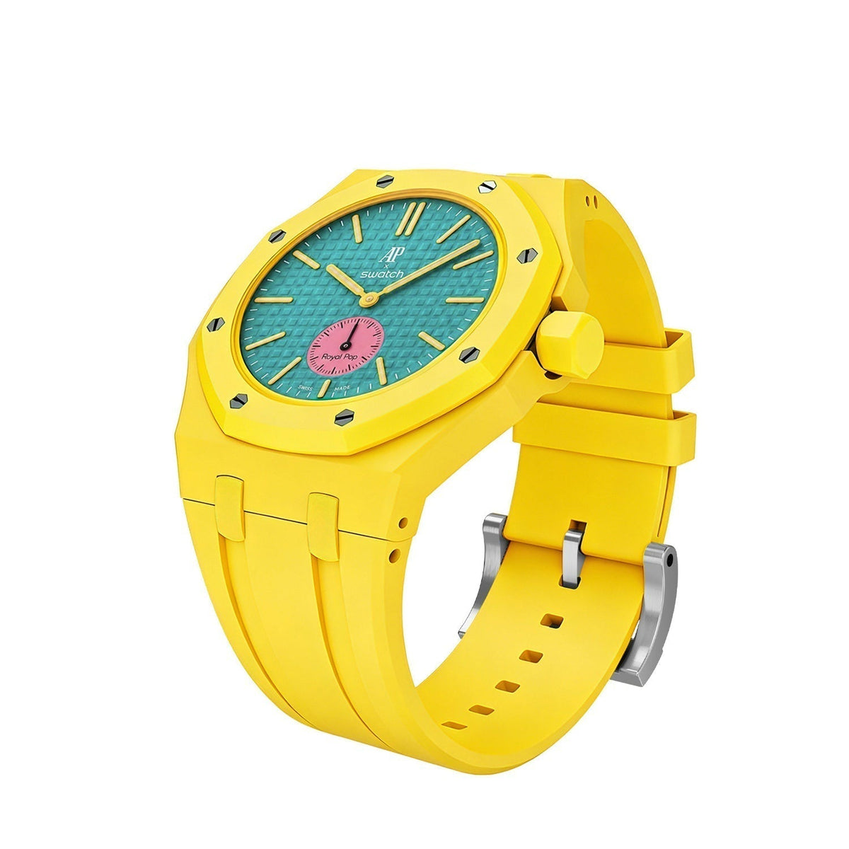 [Elara]OAK POP 限定イエローシリコンストラップ