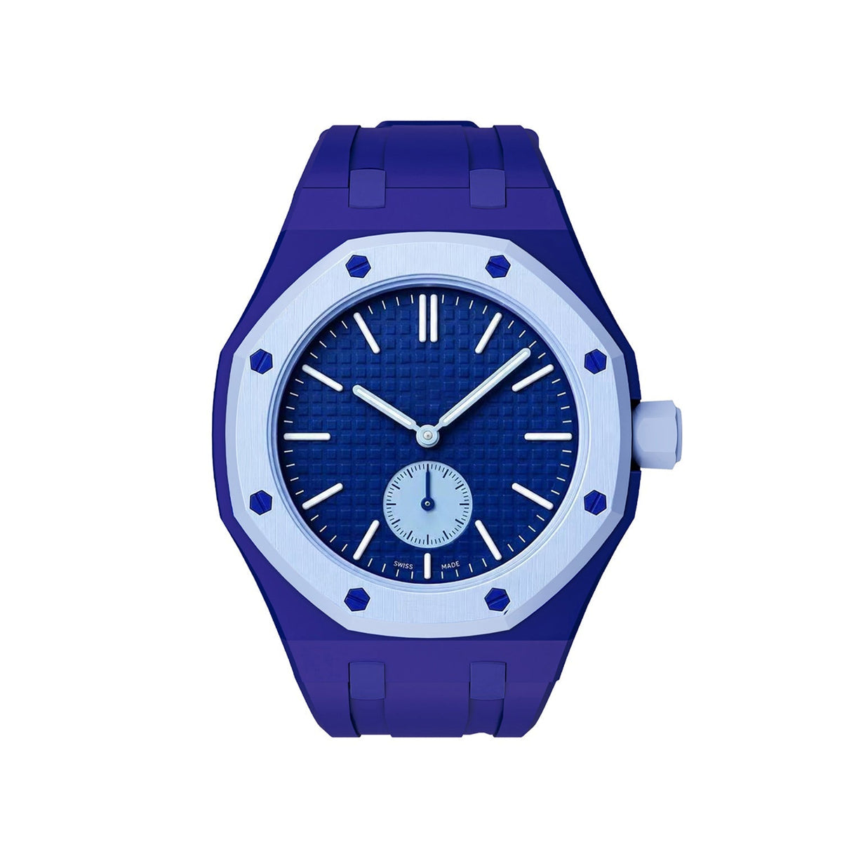 [Elara]OAK POP EXKLUSIVES DUNKELBLAUES SILIKONARMBAND